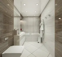 Toilet with bathtub design 2 sq.m.