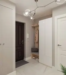 Дизайн небольшой прихожей в светлых тонах