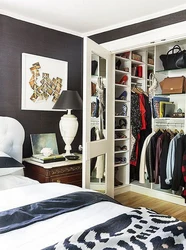 Dressing Room In The Bedroom Photo