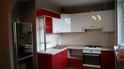 Photo Of The Kitchen In The Brezhnevka Apartment