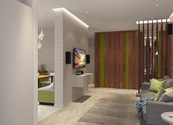 Photo of the living room hallway