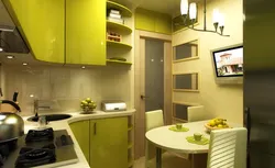 Design of a small kitchen 5-6 square meters