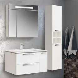 Bathroom vanity mirror photo