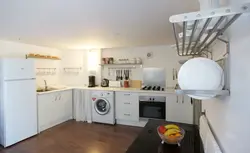 Photo of kitchen with washing machine