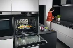 Mətbəx daxili foto soba