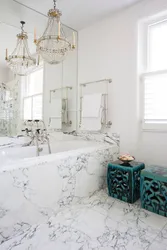 Hamam divarı mərmər dizaynı