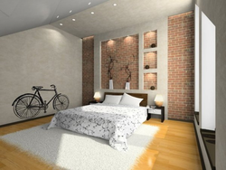 Brick Design In Bedroom Interior
