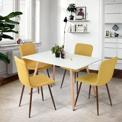 Tables and chairs in the kitchen interior