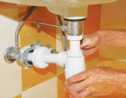 How to install a siphon in the kitchen photo