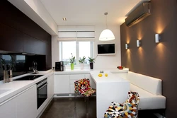 Kitchen Interior 12 Sq M Modern Design