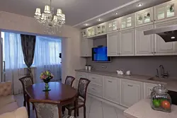 Кухни угловые с телевизором на стене фото