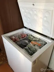 Морозильный ларь в интерьере кухни