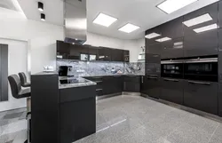 Ошхона антрацит дар акс дохилӣ