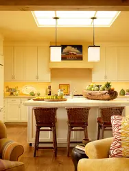 Beige color combination with other colors in the kitchen photo