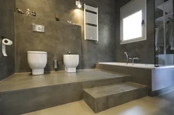 Vanna otağı fotoşəkili üçün mikro beton