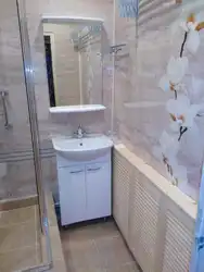 Bath panel pvc design khrushchev