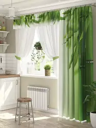 Curtain Ideas For The Kitchen In A Modern Style Photo