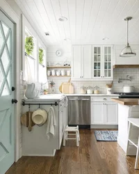 Scandinavian Style House Interior Kitchen