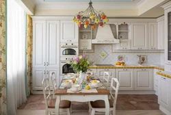 Small kitchens in Provence style photo