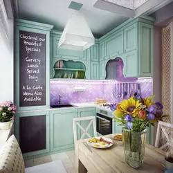 Small kitchens in Provence style photo