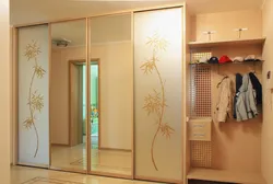 See photo of the compartment hallway