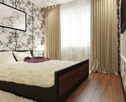 Bedroom interior 4 by 4 m