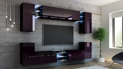 Wall hanging living rooms modern photos