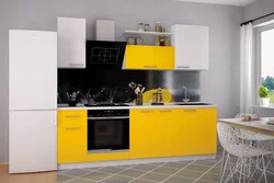 Yellow White Kitchen Photo