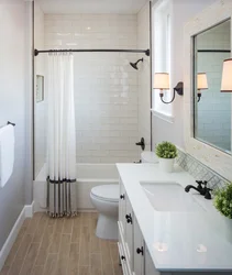 Elongated bathroom design