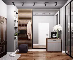 Interior design of hallway hallway in modern style