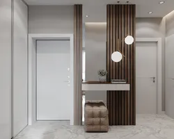 Interior design of hallway hallway in modern style