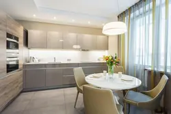 Interior Of Kitchens In Apartments In A Modern Style