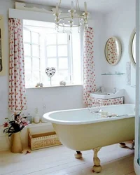 Country style bathroom design