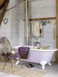 Country style bathroom design