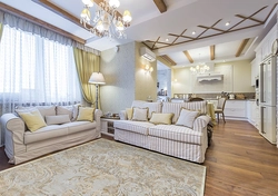 Дизайн гостиной 36 м фото