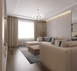 Дизайн гостиной 36 м фото