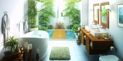 Bathroom design tropics