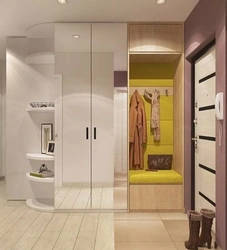Hallway design 6 sq m modern design