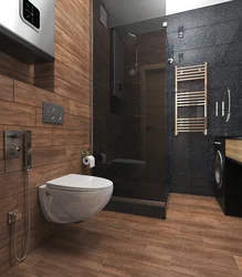 Duş Loft Dizaynı Ilə Vanna Otağı