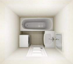 Bathroom interior 180 by 180