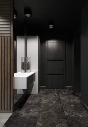 Black Hallway Design
