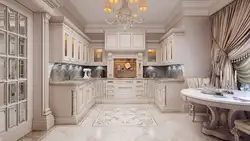 Стальніца для кухні ў класічным стылі фота
