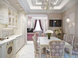 Kitchen countertop in classic style photo