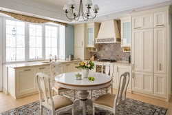 Kitchen Countertop In Classic Style Photo
