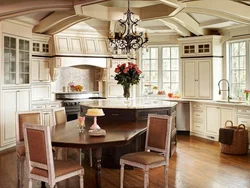 Countertop Ошхона Дар Акс Сабки Классикӣ
