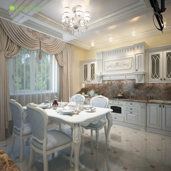 Kitchen countertop in classic style photo