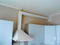 Install kitchen hood photo