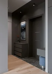 Gray hallway photo