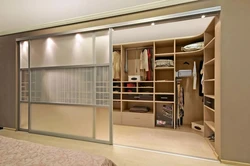Photo of interior wardrobes in the bedroom