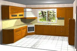Corner kitchen in your house with a window photo